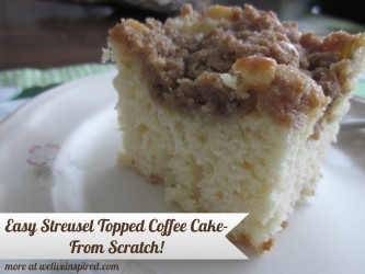 Easy homemade coffee cake recipes