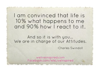 Attitude Quote by Chuck Swindoll